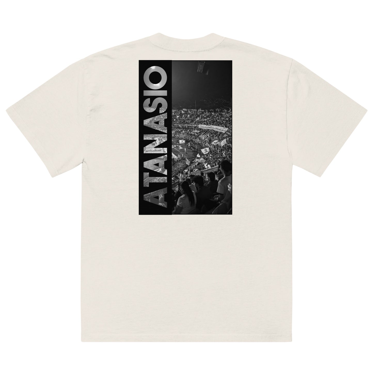 Sqdltd Atanasio Stadium Oversized faded Tee