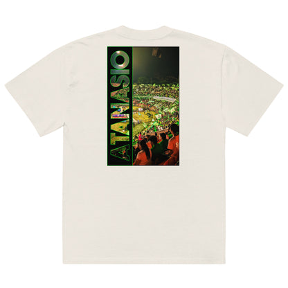 Sqdltd Anastaio Especial Stadium Oversized faded Tee