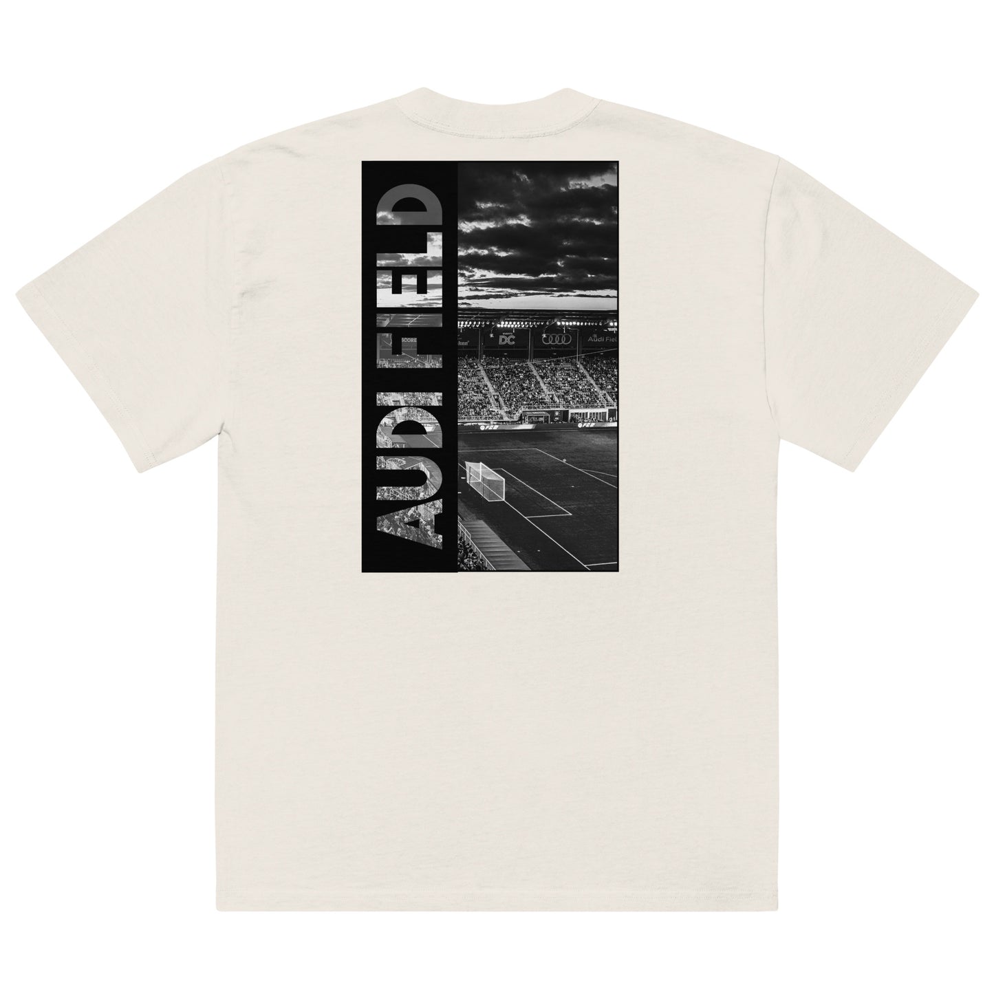 Sqdltd Audi Stadium Oversized faded Tee