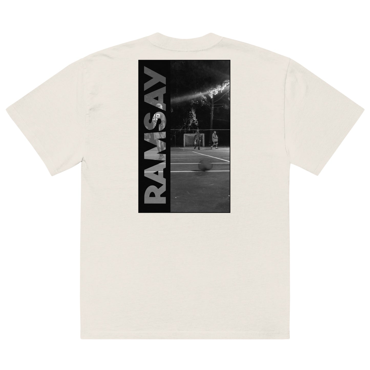 Sqdltd Ramsay Stadium Oversized faded Tee