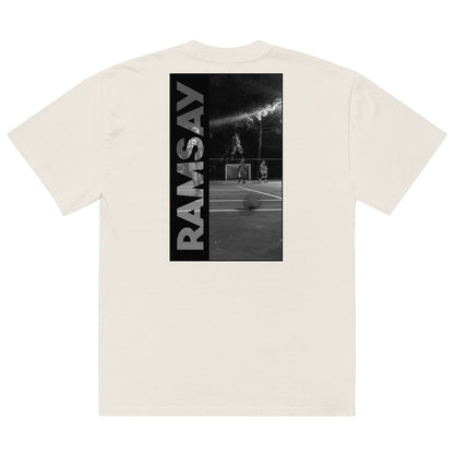 Sqdltd Ramsay Stadium Oversized faded Tee