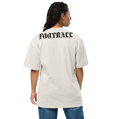 Sqdltd AU24 It's Football Oversized faded Tee BL