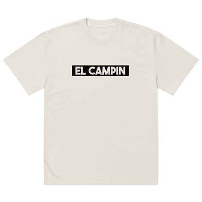 Sqdltd El Campin Intense Eagle Stadium Oversized faded Tee