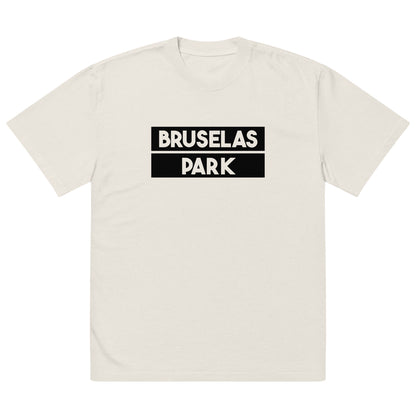 Sqdltd Bruselas Park Stadium Oversized faded Tee