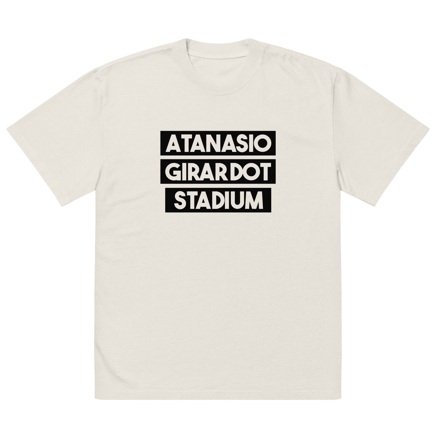 Sqdltd Atanasio Stadium Oversized faded Tee