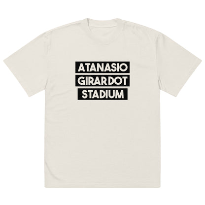 Sqdltd Atanasio Stadium Oversized faded Tee