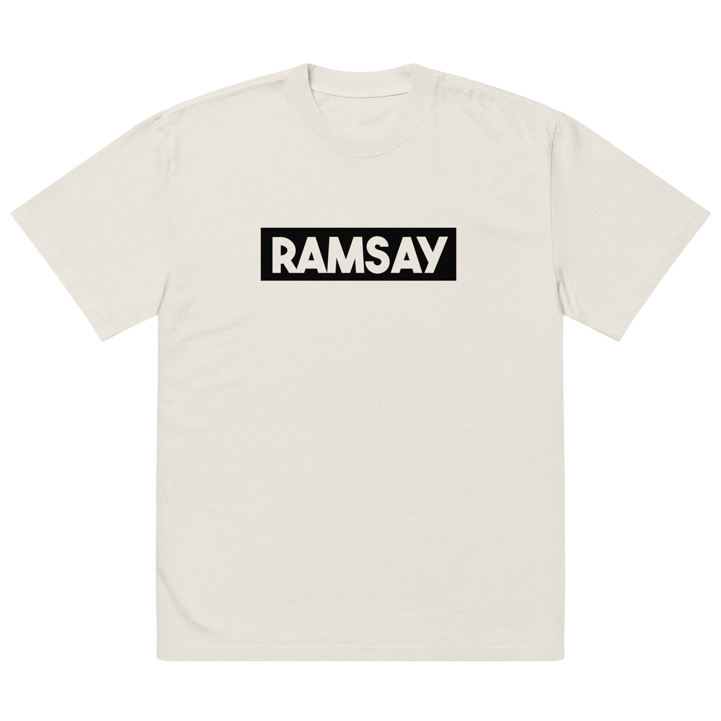 Sqdltd Ramsay Stadium Oversized faded Tee