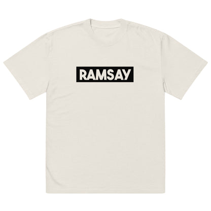 Sqdltd Ramsay Stadium Oversized faded Tee