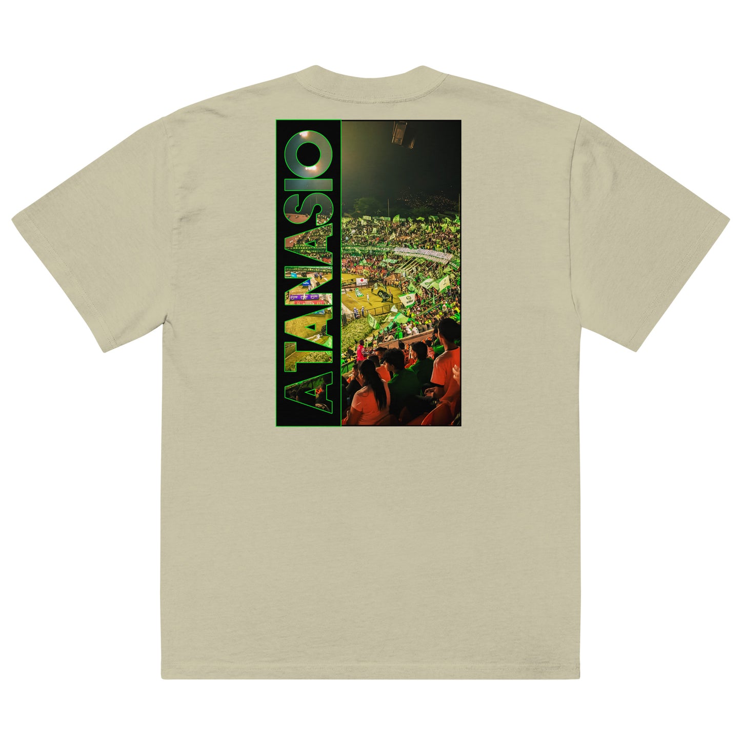 Sqdltd Anastaio Especial Stadium Oversized faded Tee