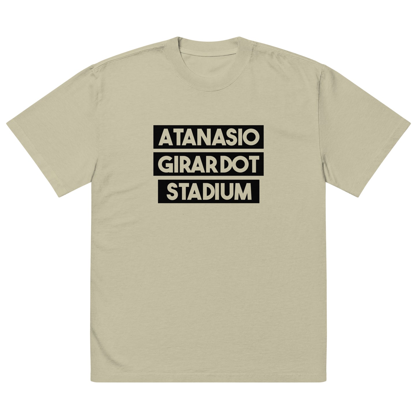 Sqdltd Atanasio Stadium Oversized faded Tee