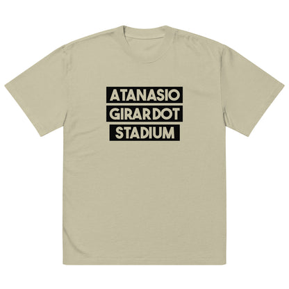 Sqdltd Atanasio Stadium Oversized faded Tee