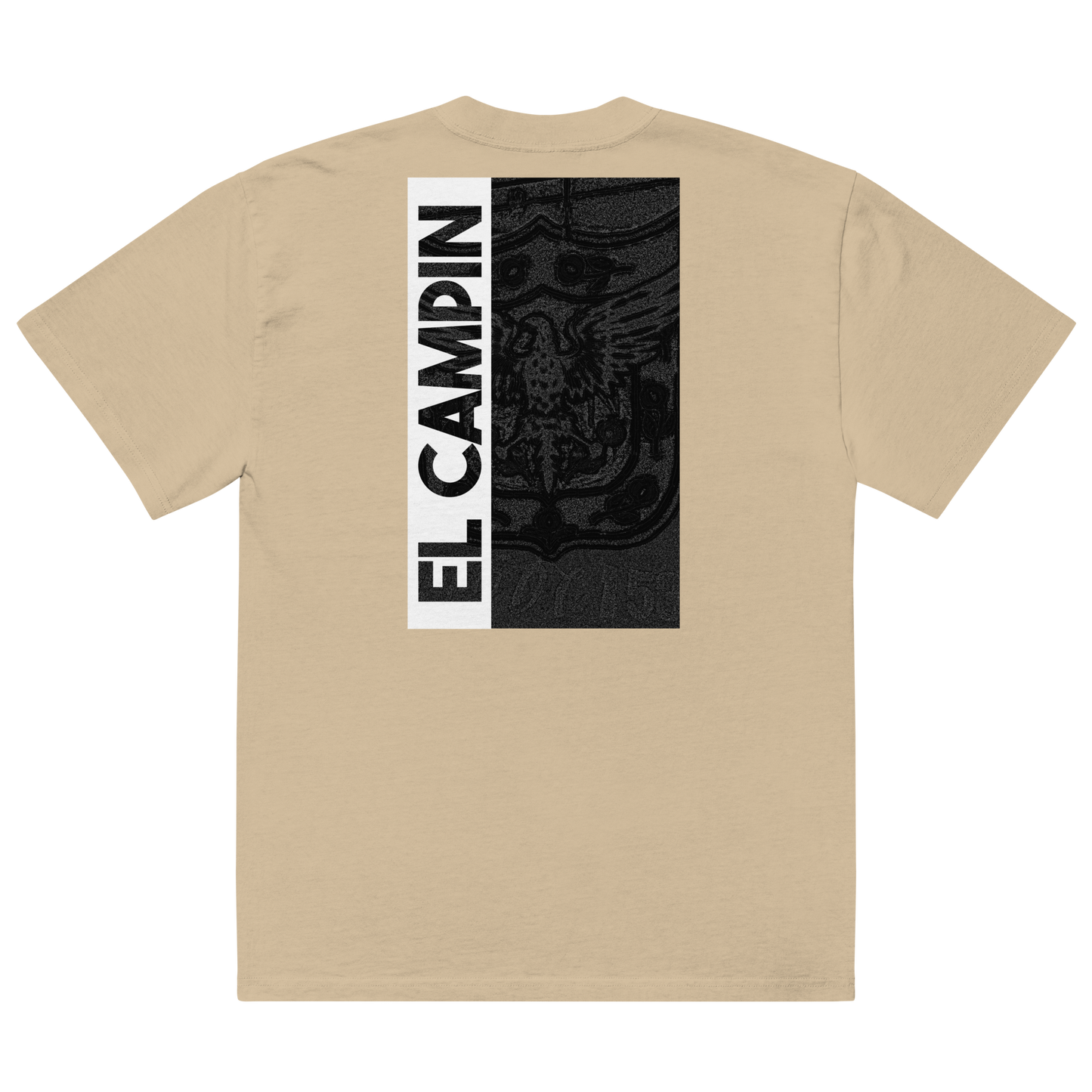 Sqdltd El Campin Intense Eagle Stadium Oversized faded Tee