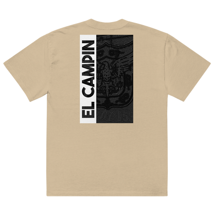 Sqdltd El Campin Intense Eagle Stadium Oversized faded Tee