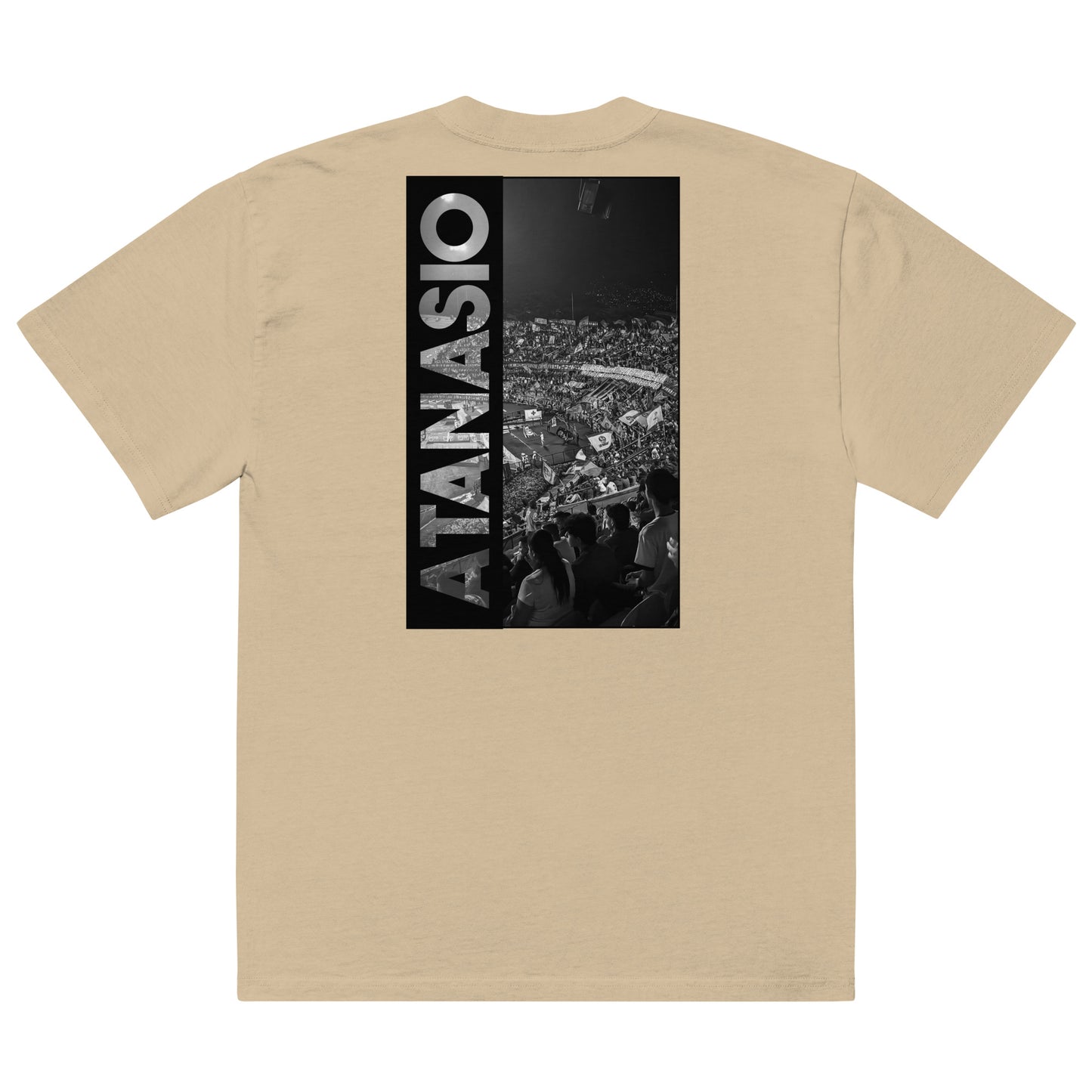 Sqdltd Atanasio Stadium Oversized faded Tee