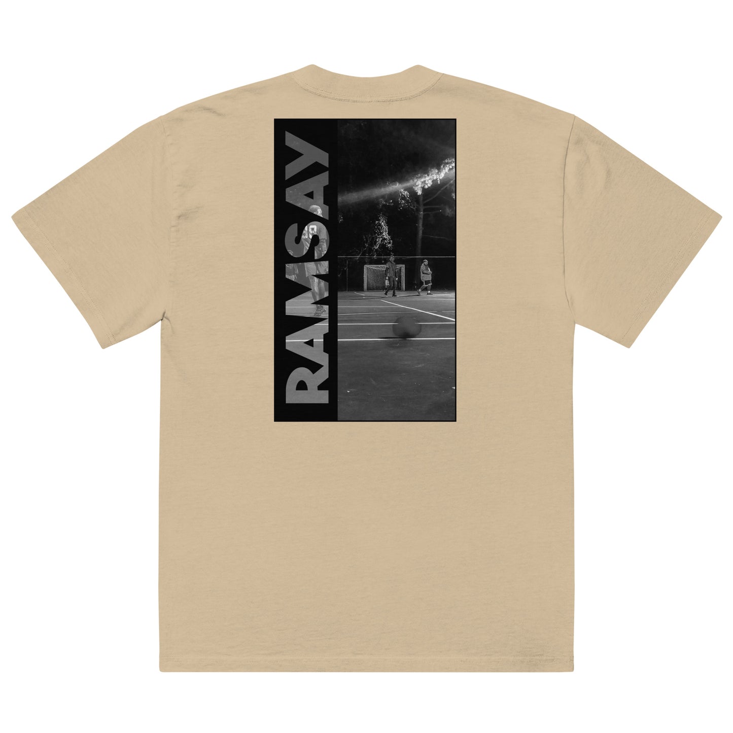 Sqdltd Ramsay Stadium Oversized faded Tee