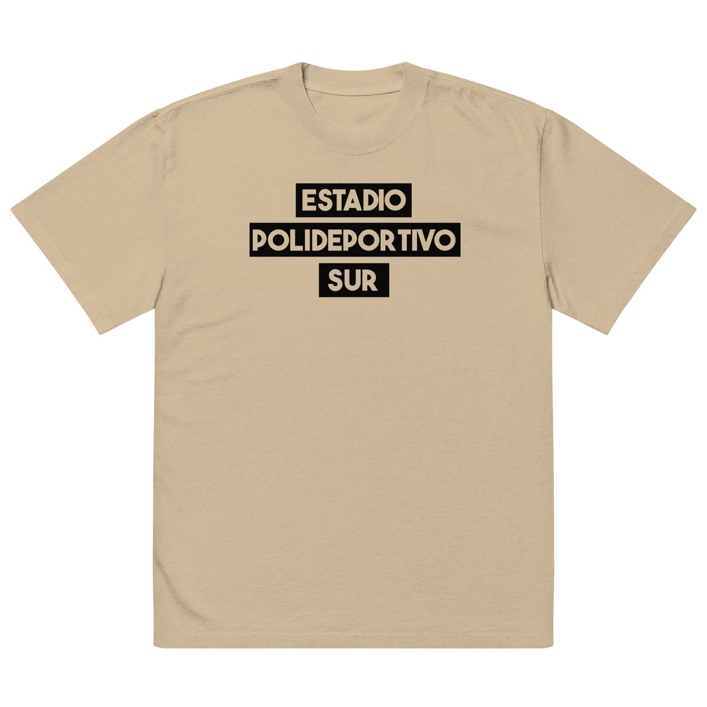 Sqdltd Polideportivo Sur Stadium Oversized faded Tee