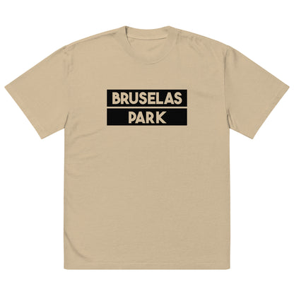 Sqdltd Bruselas Park Stadium Oversized faded Tee