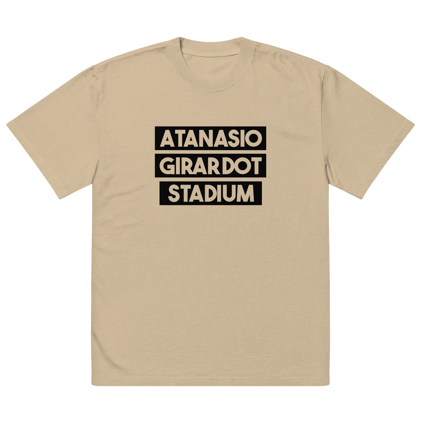 Sqdltd Atanasio Stadium Oversized faded Tee