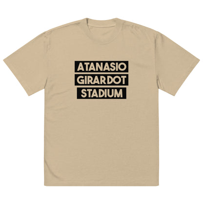 Sqdltd Atanasio Stadium Oversized faded Tee