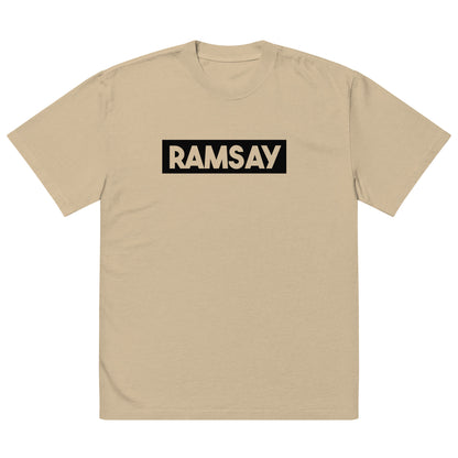 Sqdltd Ramsay Gr Stadium Oversized faded Tee