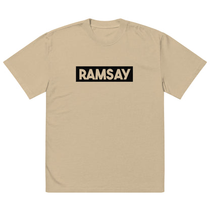 Sqdltd Ramsay Stadium Oversized faded Tee