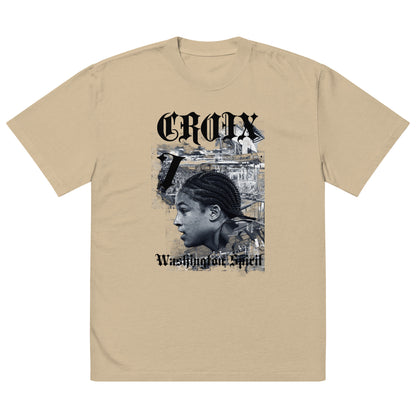 Sqdltd AU24 Croix Oversized faded Tee