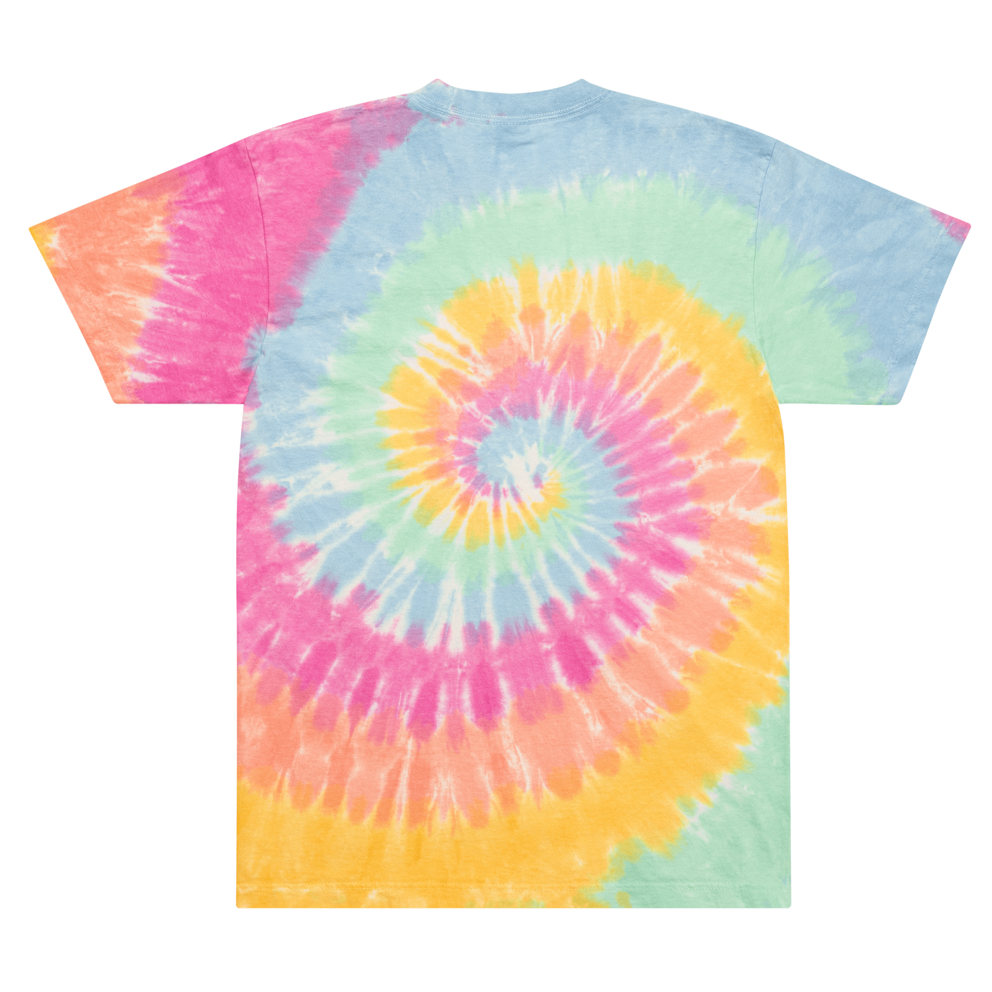 Sqdltd X Mamba Womens FC Embroidered Text Oversized tie-dye Tee