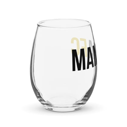 SqdltdxMamba FC 23/24 Stemless Wine Glass BL