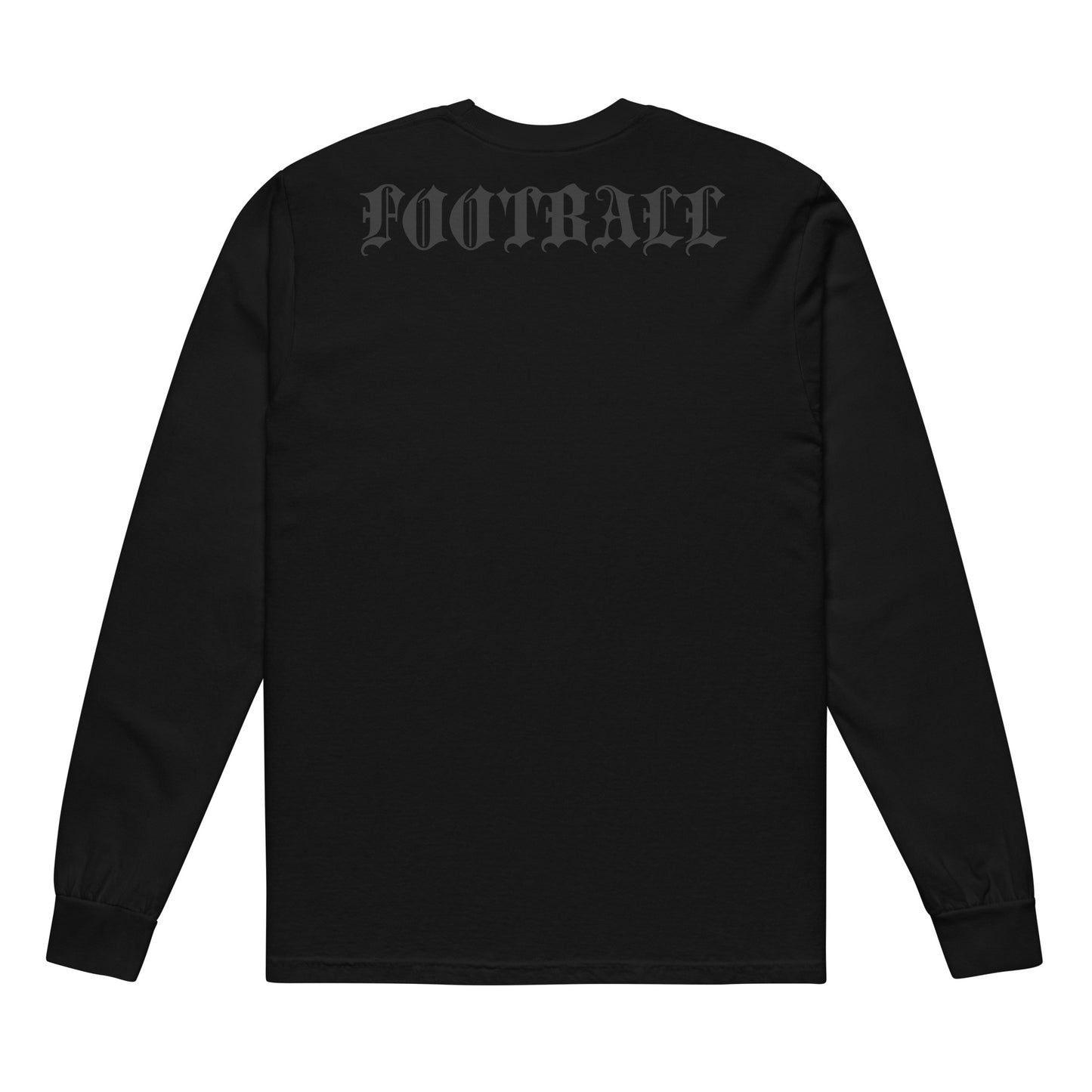 Sqdltd AU24 It's Football Garment-dyed heavyweight long-sleeve BL