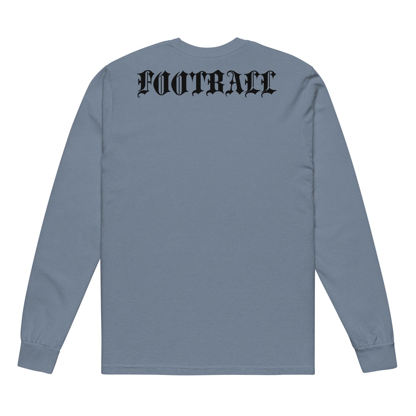 Sqdltd AU24 It's Football Garment-dyed heavyweight long-sleeve BL