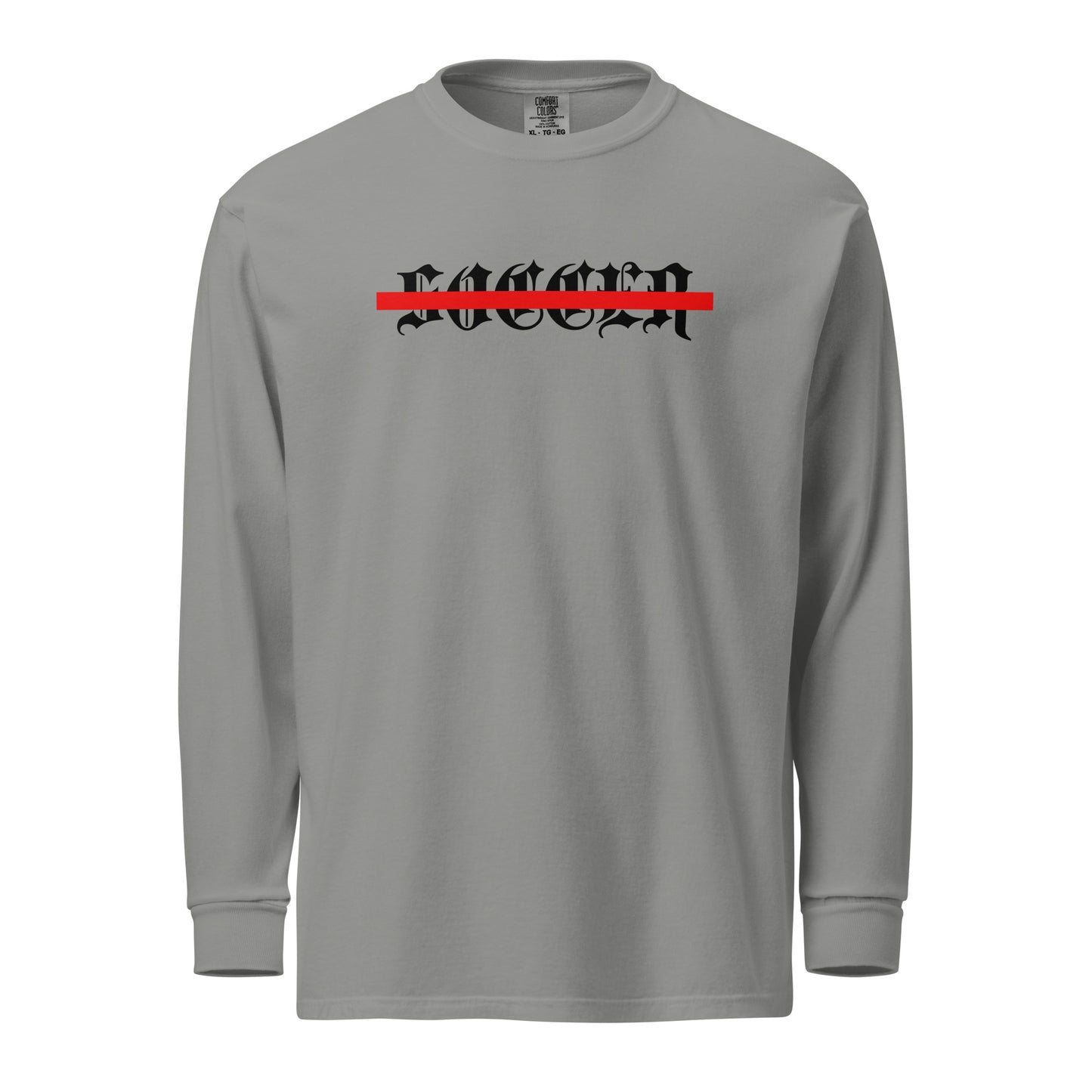 Sqdltd AU24 It's Football Garment-dyed heavyweight long-sleeve BL