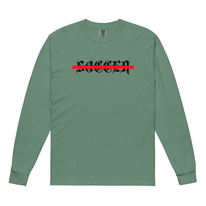 Sqdltd AU24 It's Football Garment-dyed heavyweight long-sleeve BL