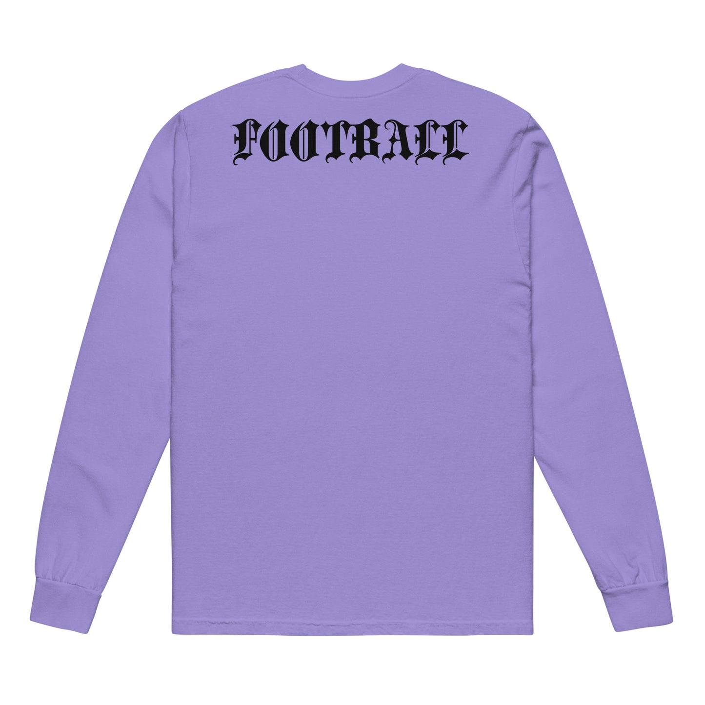 Sqdltd AU24 It's Football Garment-dyed heavyweight long-sleeve BL