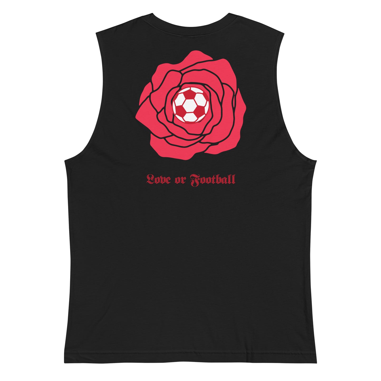 Sqdltd Football Rose Muscle Shirt VRed