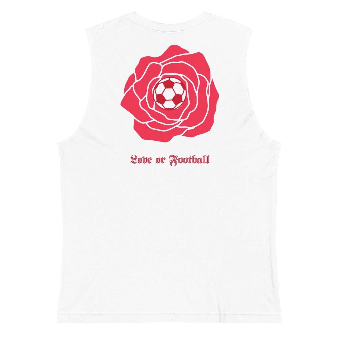 Sqdltd Football Rose Muscle Shirt VRed