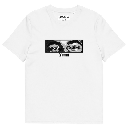 Sqdltd AU24 Yamal Stare Unisex organic cotton Tee