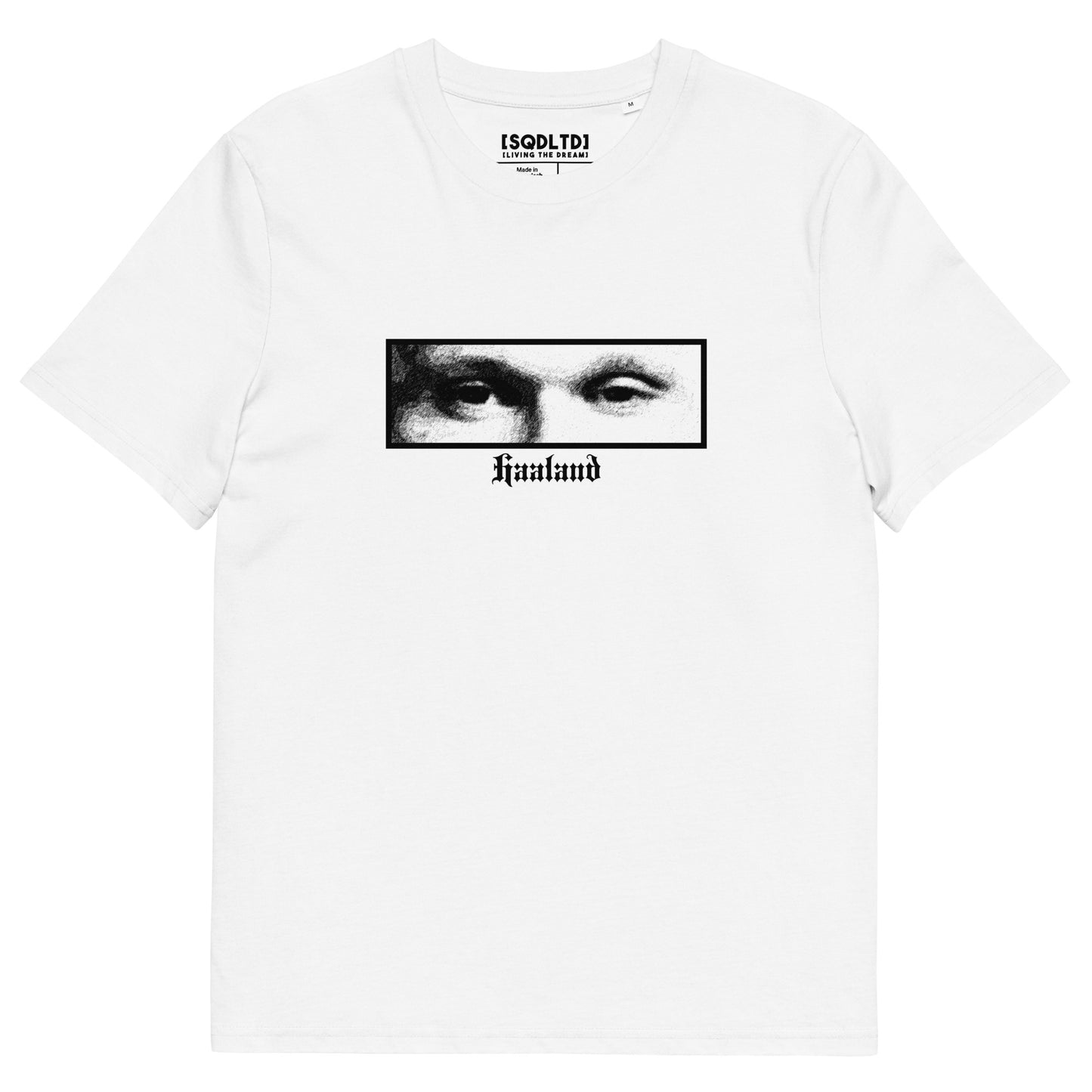 Sqdltd AU24 Haaland Stare Unisex organic cotton Tee