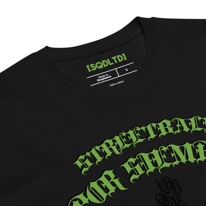 Sqdltd AU24 Streetball Por Siempre Unisex premium Tee Ramsay Green