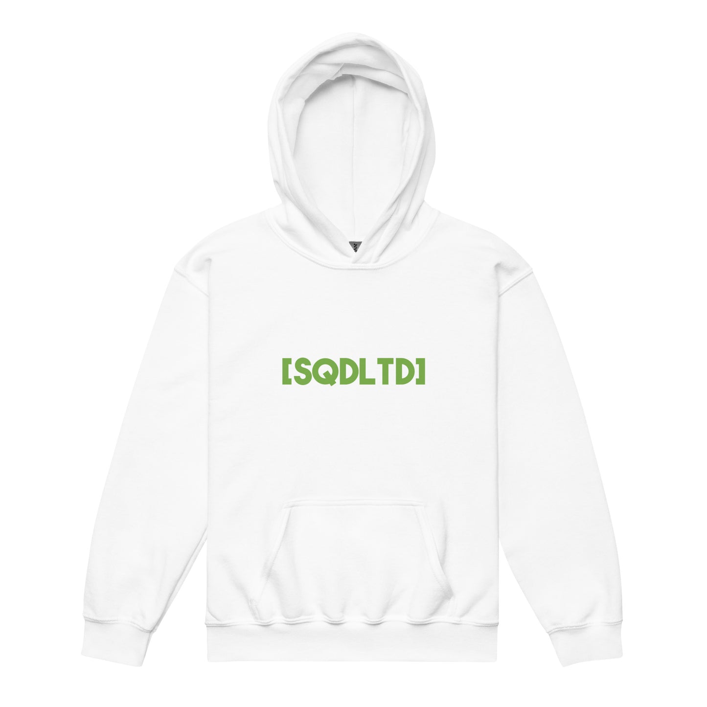 Sqdltd AU24 Logo Youth heavy blend hoodie Ramsay Green