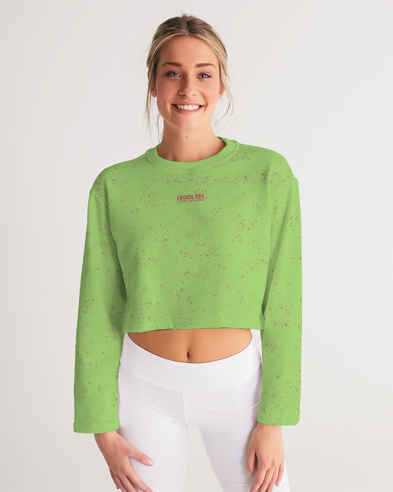 Sqdltd AU23 Panna Women's Cropped Sweatshirt Khol