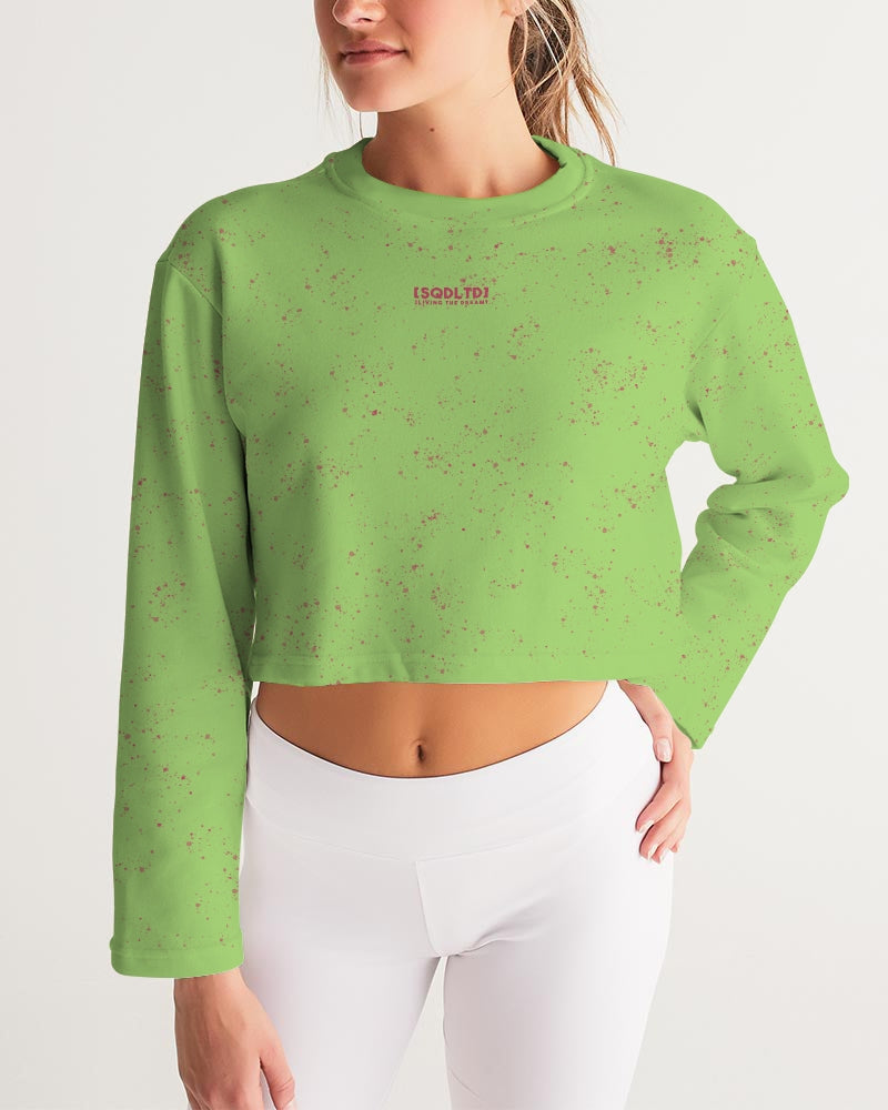 Sqdltd AU23 Panna Women's Cropped Sweatshirt Khol