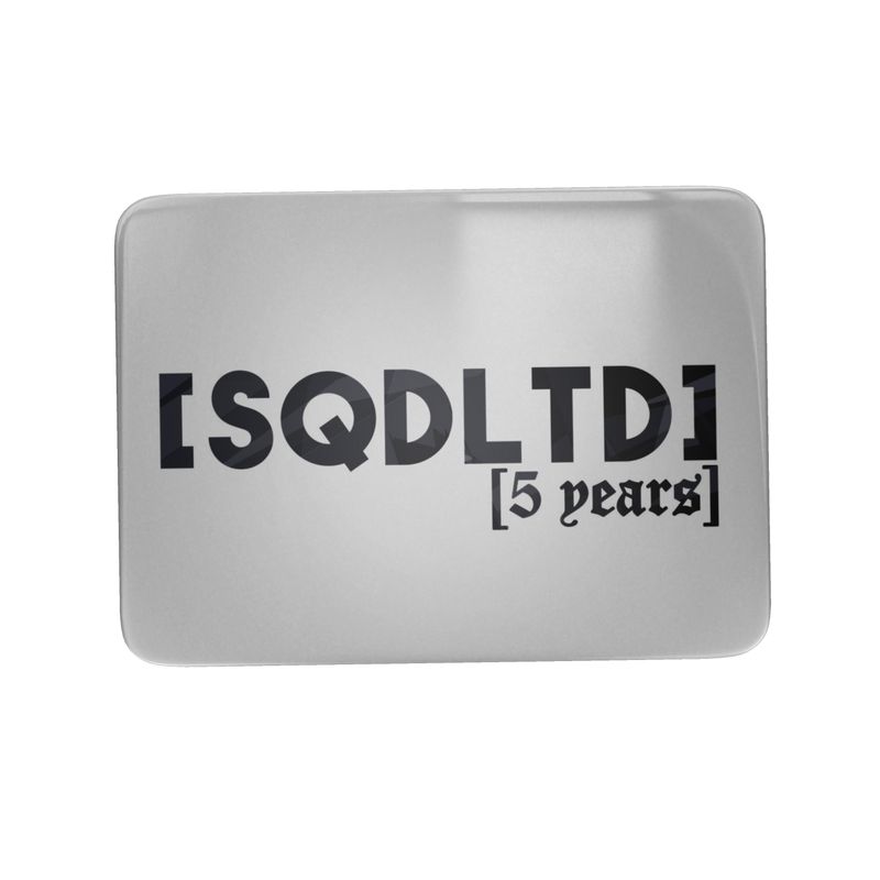 Sqdltd SB Shot Glasses 4 with Tin *LE*