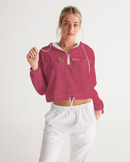 Sqdltd AU23 Panna Women's Cropped Windbreaker Viva