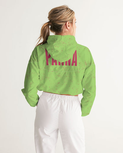 Sqdltd AU23 Panna Women's Cropped Windbreaker Khol