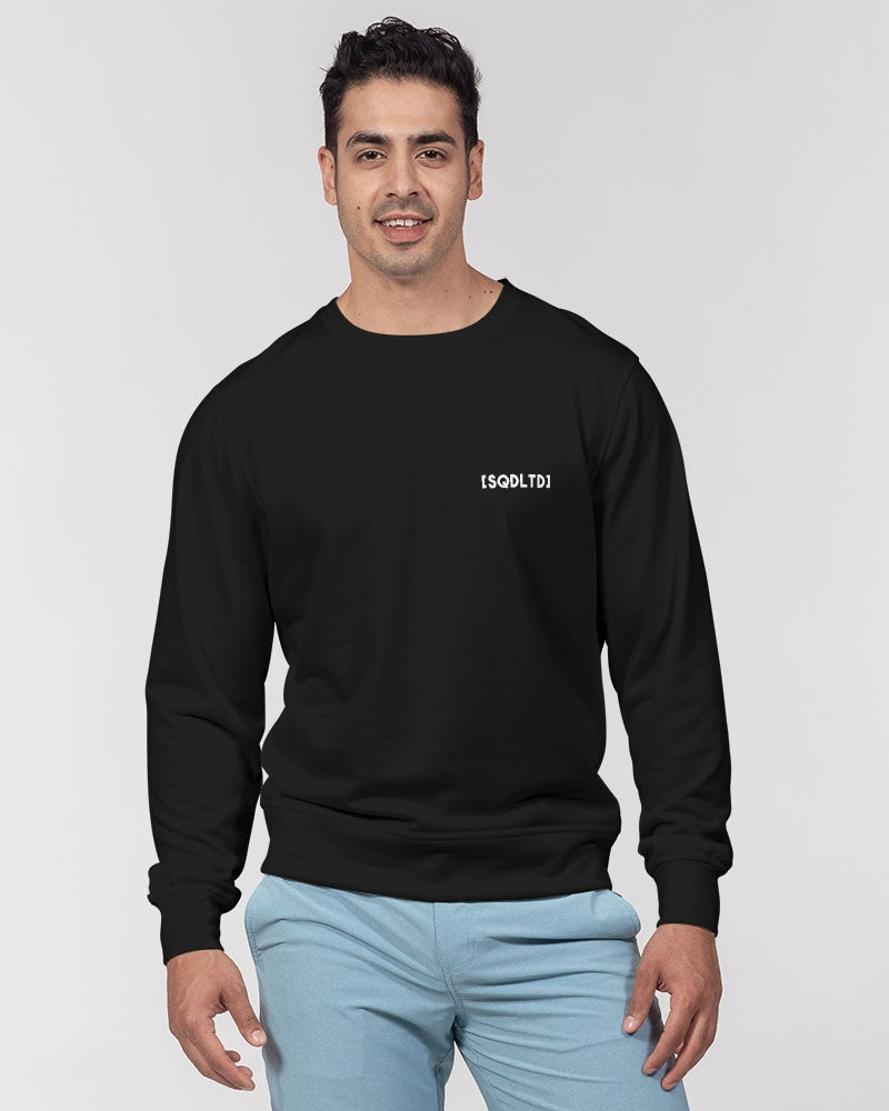 Sqdltd SP23 Men's Classic French Terry Crewneck Pullover BW