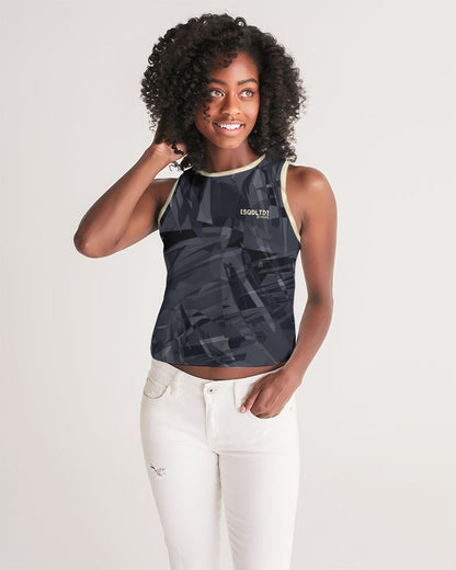 Sqdltd SB Women's Cropped Tank Polar Night