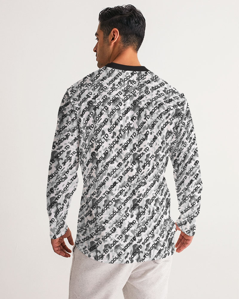 SQD Men's Long Sleeve Sports Jersey Camo Lite by Squared Limited