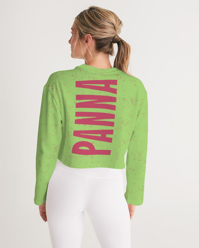 Sqdltd AU23 Panna Women's Cropped Sweatshirt Khol