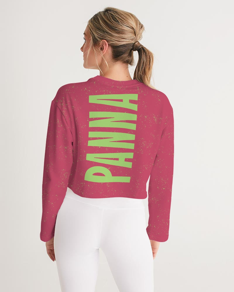 Sqdltd AU23 Panna Women's Cropped Sweatshirt Viva