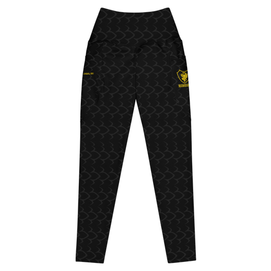 SQDLTDXMAMBA FC Kit 3 Snakeskin Leggings with pockets B